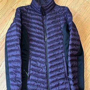 32 Degrees Women's Dark Purple Puffer Jacket